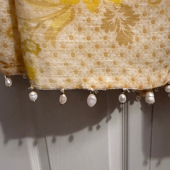 Zimmermann Postcard Bow Bodice Mini Dress. Yellow. No Belt. Size 3 US10 - Picture 13 of 16